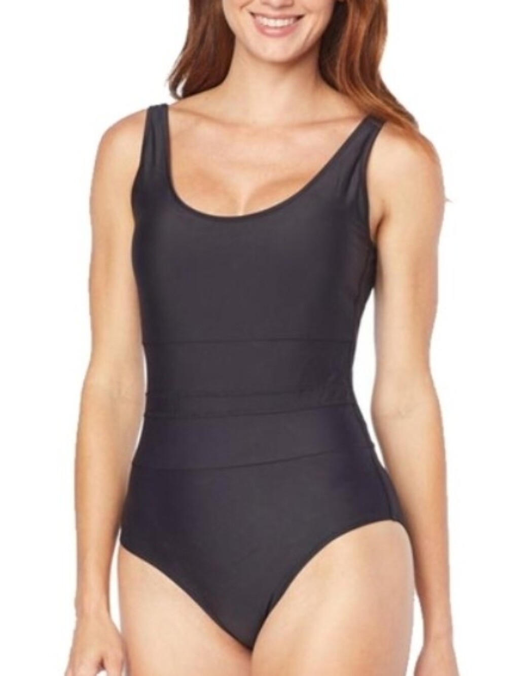 Corset Scoop Neck One Piece . Bethenny Swim. Size 16
